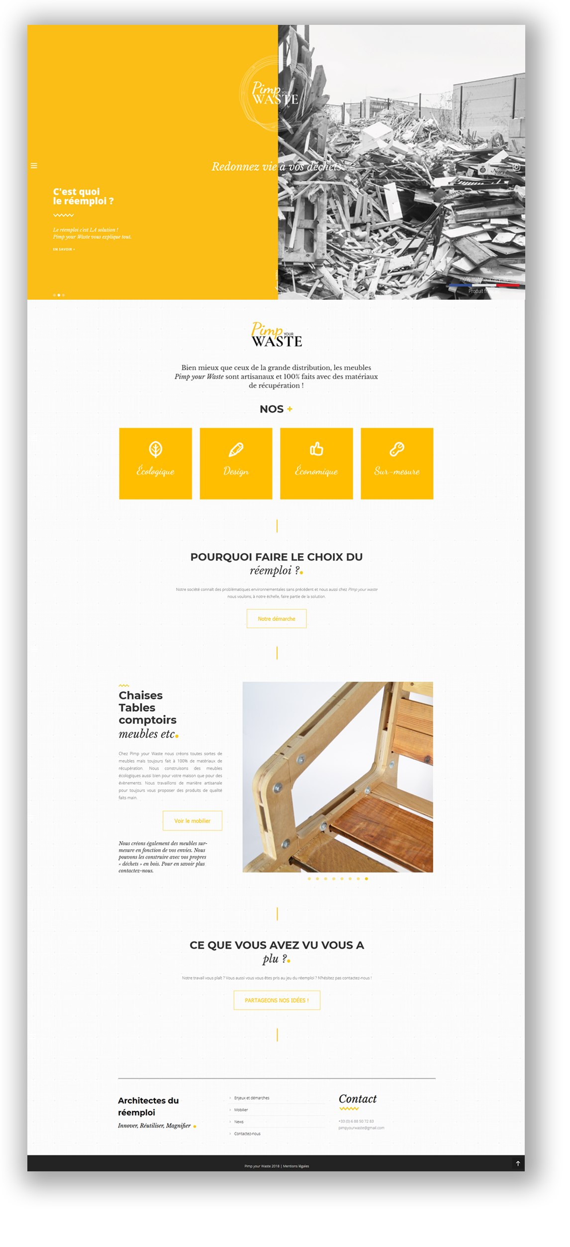 page-accueil-jaune-pimp-your-waste